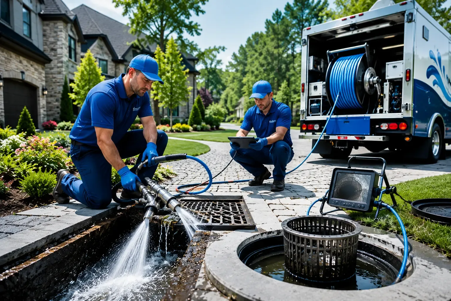 Local outdoor drain cleaning professionals in Pratts, VA