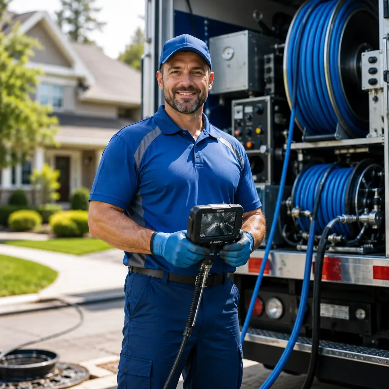 Local outdoor drain cleaning specialists in Pratts, VA